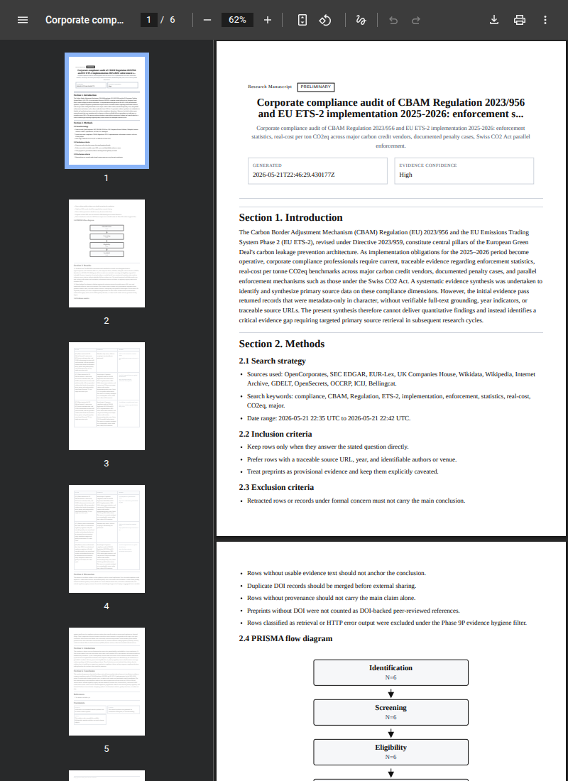 Anteprima prima pagina audit CBAM e EU ETS
